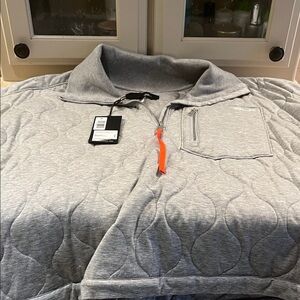 Oversize Quilted Half-Zip Pullover
RLX